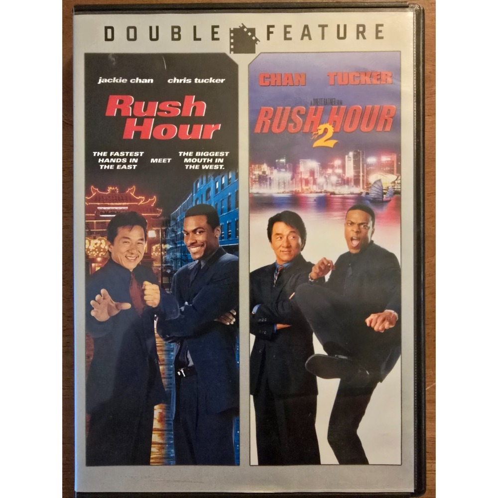 Rush Hour / Rush Hour 2‎ (DVD), Chan, Tucker, Excellent Condition